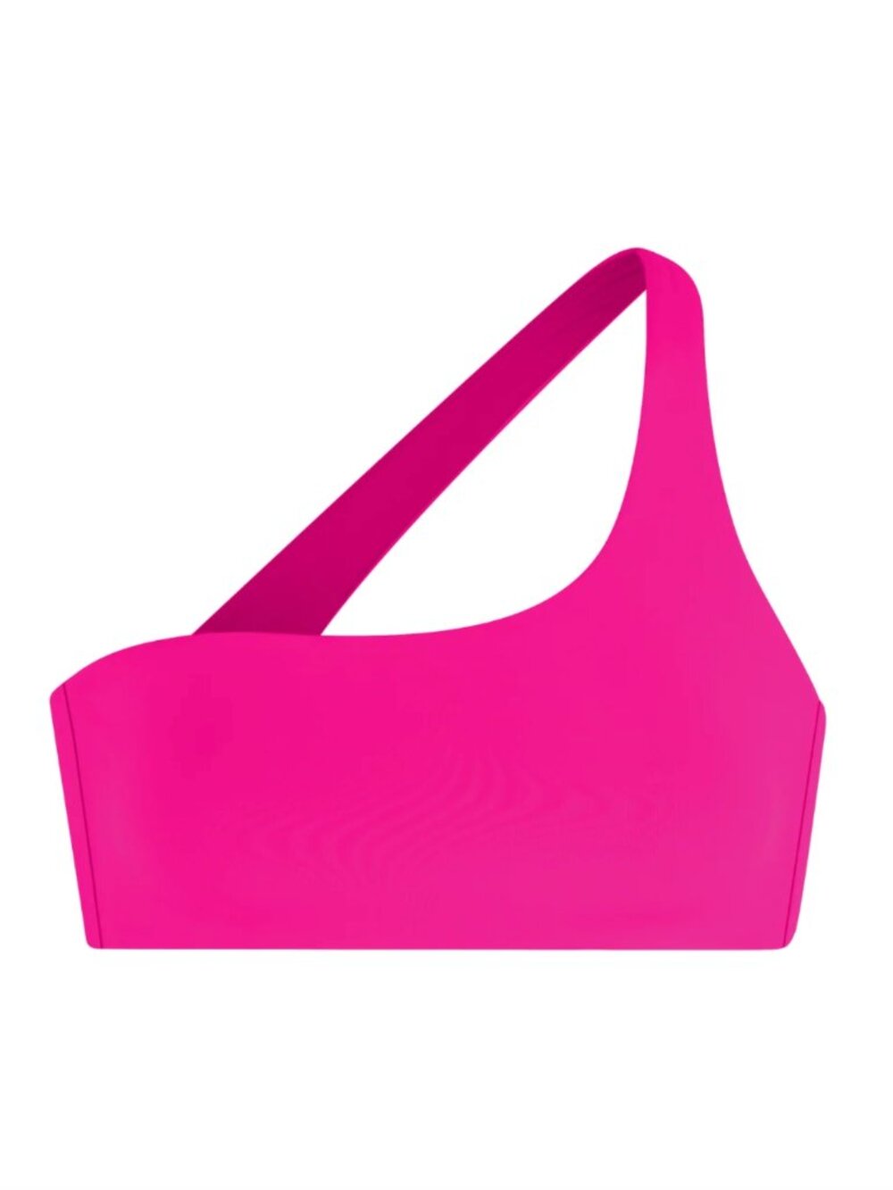 Left on Friday, Offshore Top ONE SHOULDER, Hot Pink size M, NWT